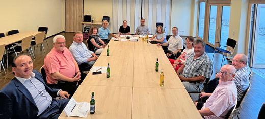 Die Stifterversammlung fand in diesem Jahr im Seminarraum des Bürgerhauses in Kammerstein statt.
